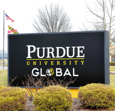 Purdue Global Sign